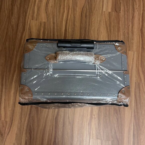 Centenary Large Check-In suitcase Grey and Caramel NEW - Picture 8 of 9